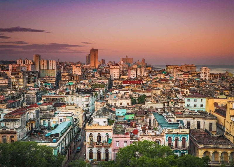 EOA 7(W) x5(H) FT Cuba Havana City Backdrop for Photography Caribbeans Street Houses Travle Birthay Party Background Photo Shoot Studio Props - Image 4